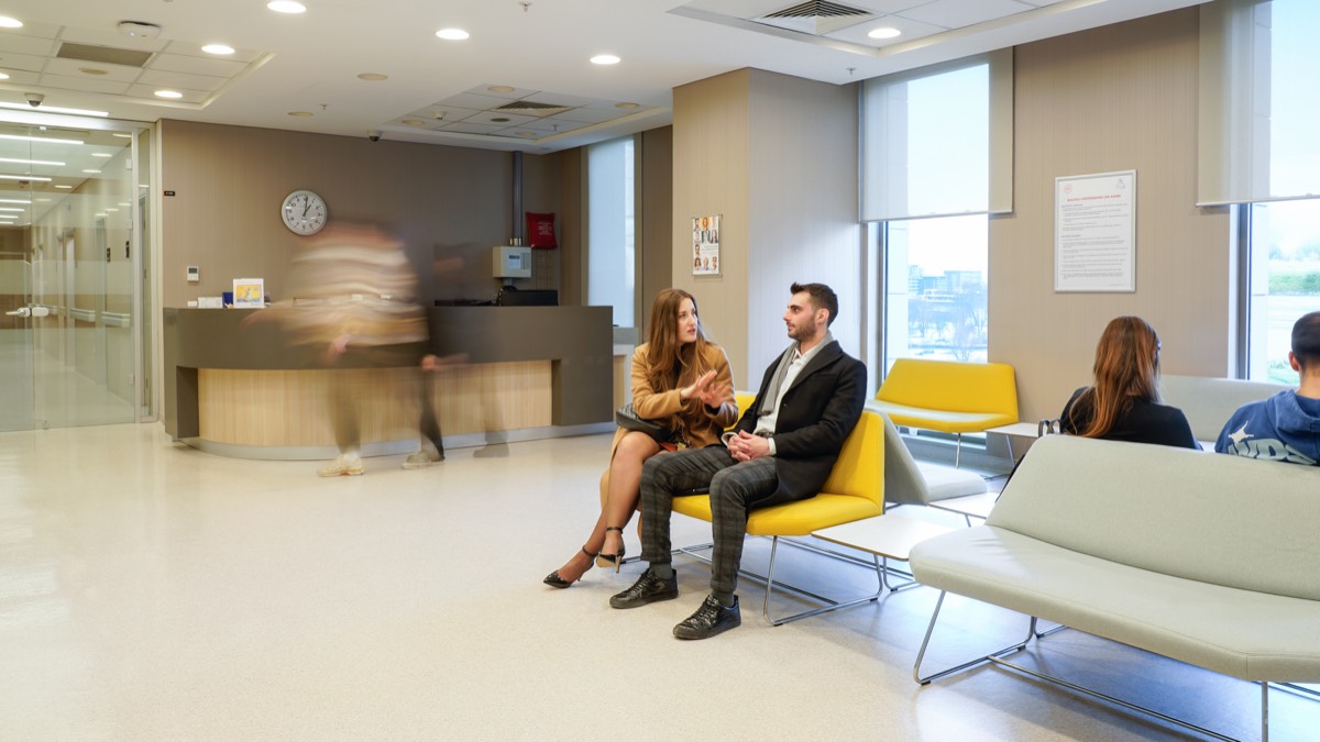 Koç University Hospital - Waiting Area