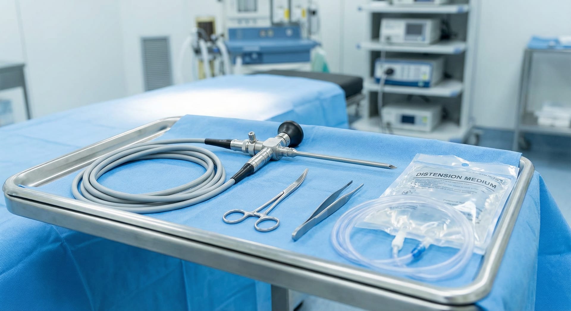 Hysteroscopy surgical instruments