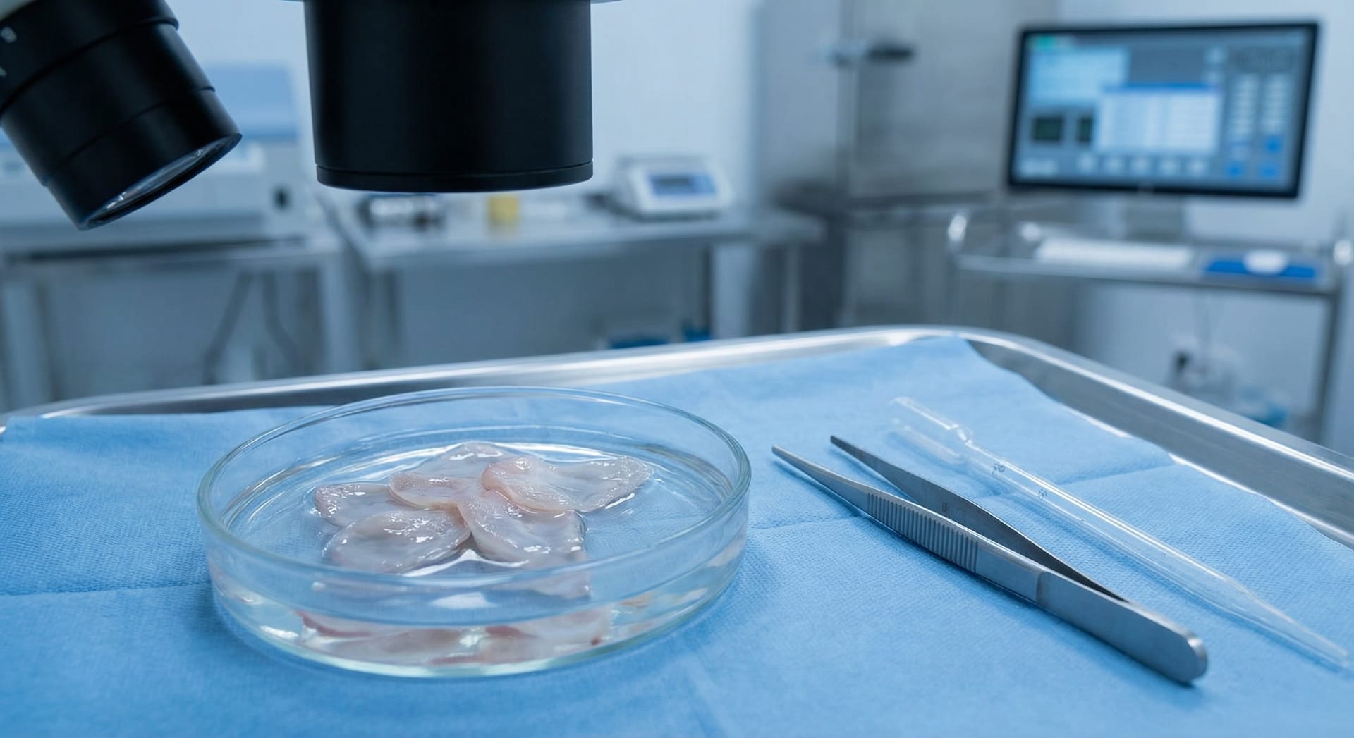 Cryopreservation of ovarian tissue